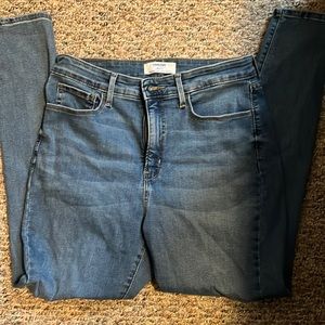 Levi skinny jeans size 10 ultra high rise supper skinny